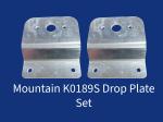 Mountain K0189S Drop Plate - Aluminum - East Set